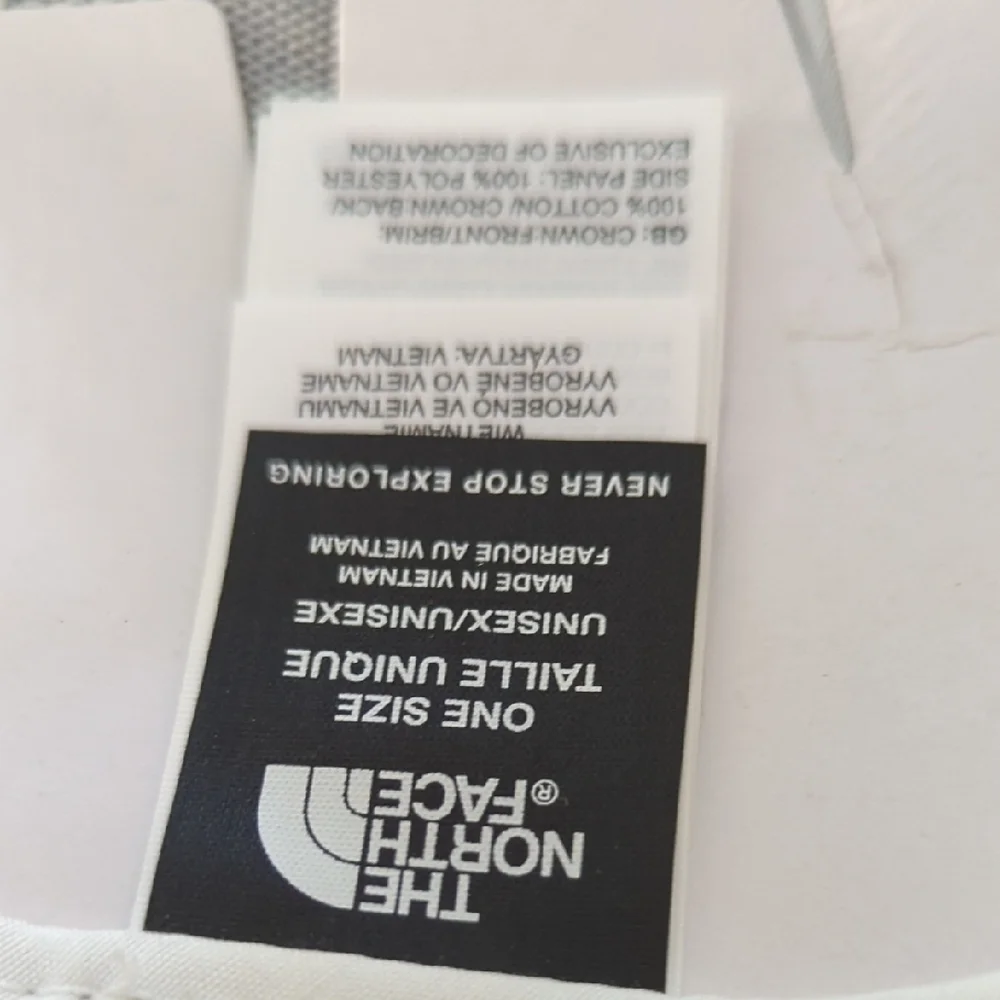 The North Face Black and White Trucker Hat